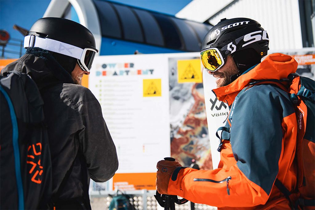 Referenz Stubaier Gletscher, Freeride im Powder (Bild: © Stubaier Gletscher, Andre Schönherr) | LO.LA Alpine Safety Management