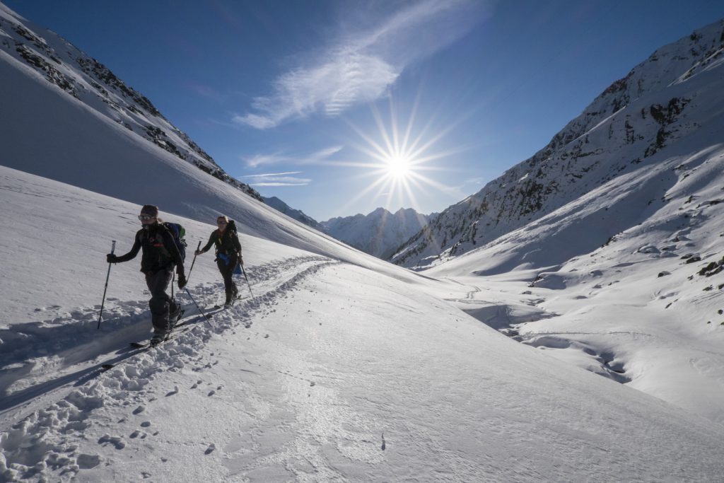 Skitour zur Winnebachseehuette, Stubaier Alpen, Tirol, © Ötztal Tourismus, Photograf Bernd Ritschel I LO.LA Alpine Safety Management