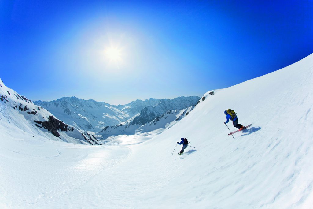 Skitour Hohe Wasserfalle (c) Bernd Ritschel, Ötztal Tourismus