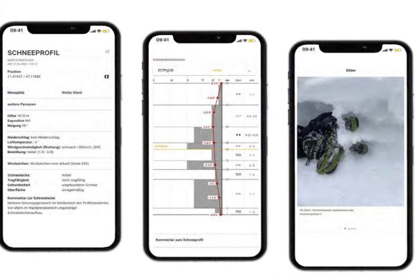 Digitale Hilfsmittel zur Beurteilung lokaler Lawinengefahr