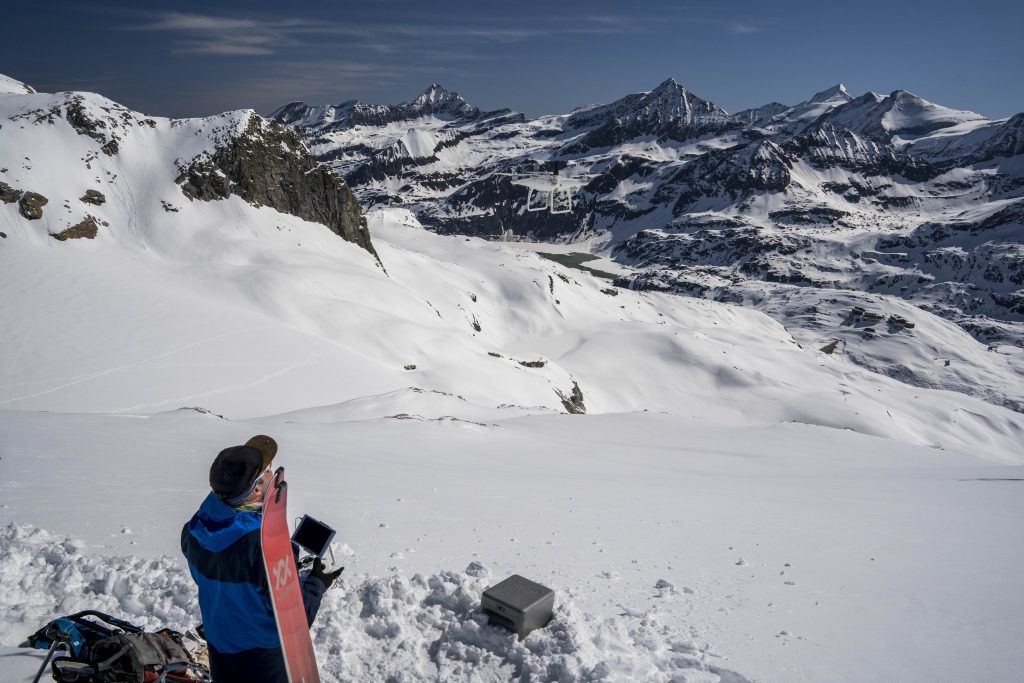 Drohne am Stubacher Sonnblick | (c) Robert Delleske, GEORESEARCH