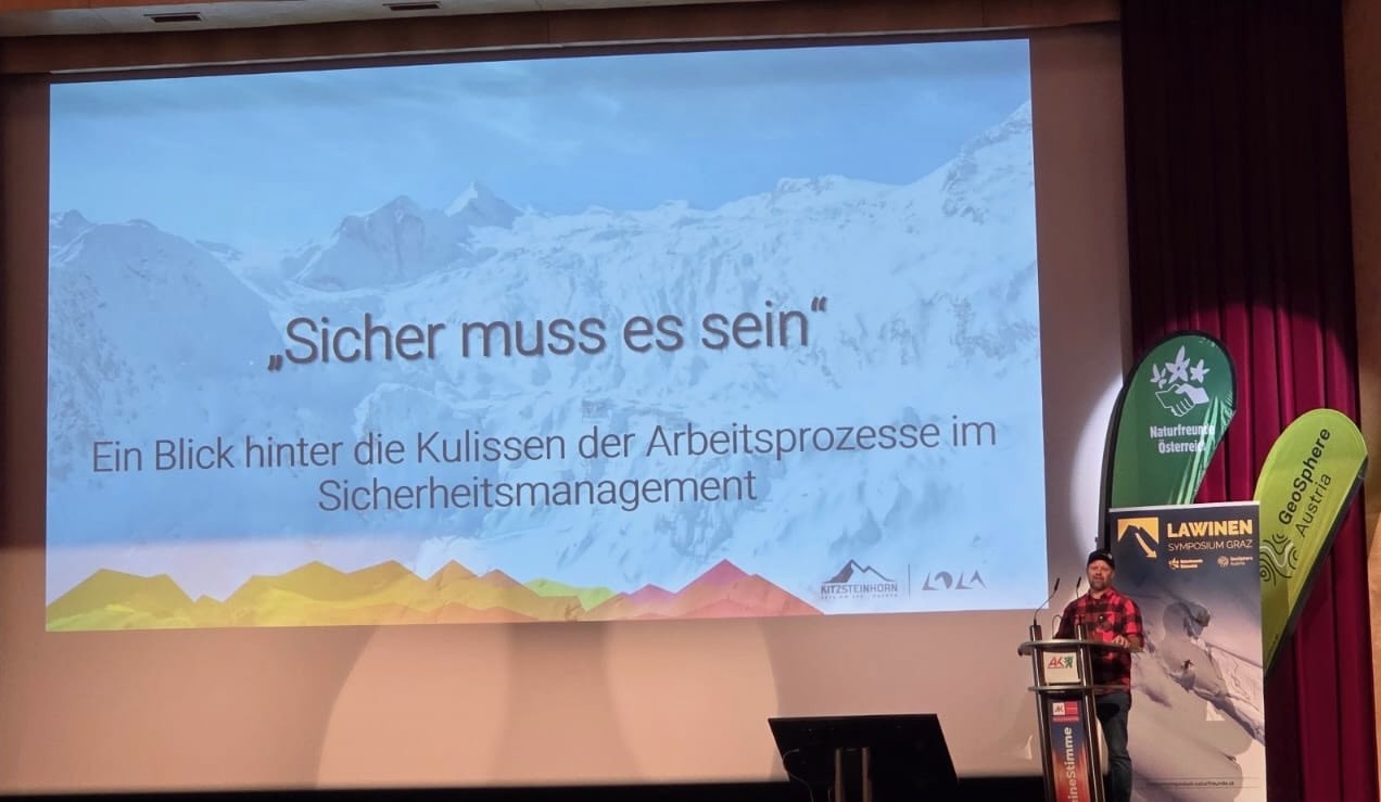 Stefan im Vortragsmodus |© LO.LA